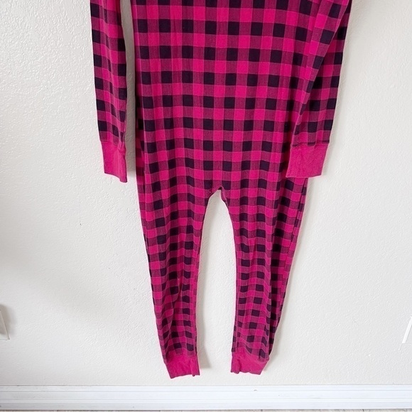 Victoria’s Secret pink red plaid onesie size medium - Picture 14 of 14